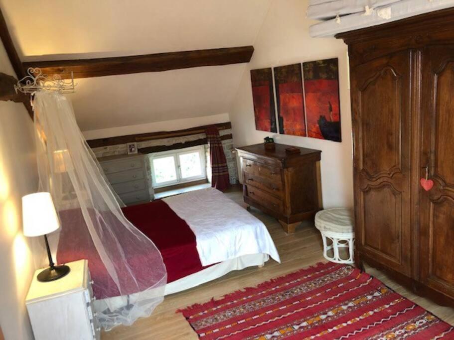 Magnifique Moulin Proche Chablis, Jacuzzi Et Riviere Villa Annay-sur-Serein Exteriör bild