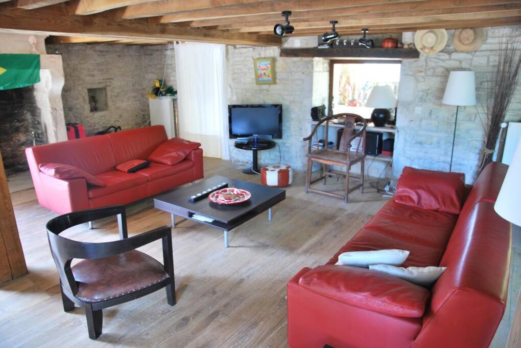 Magnifique Moulin Proche Chablis, Jacuzzi Et Riviere Villa Annay-sur-Serein Exteriör bild