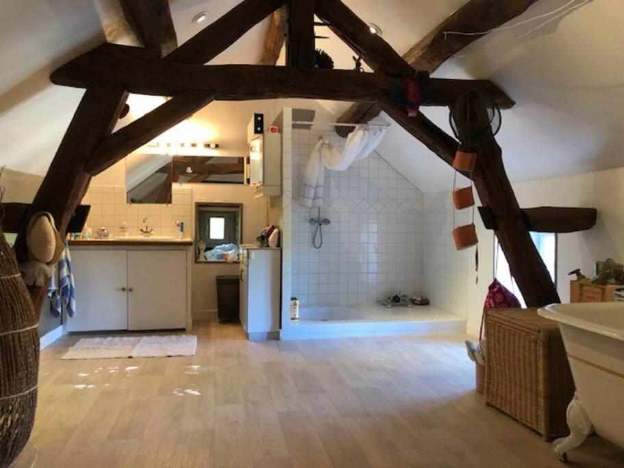 Magnifique Moulin Proche Chablis, Jacuzzi Et Riviere Villa Annay-sur-Serein Exteriör bild