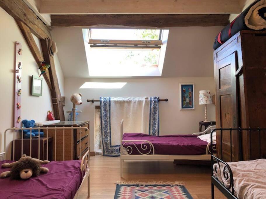 Magnifique Moulin Proche Chablis, Jacuzzi Et Riviere Villa Annay-sur-Serein Exteriör bild